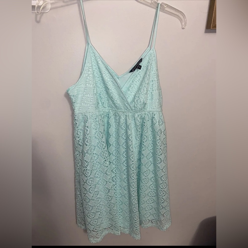 Beautiful blue Express mini dress Size M